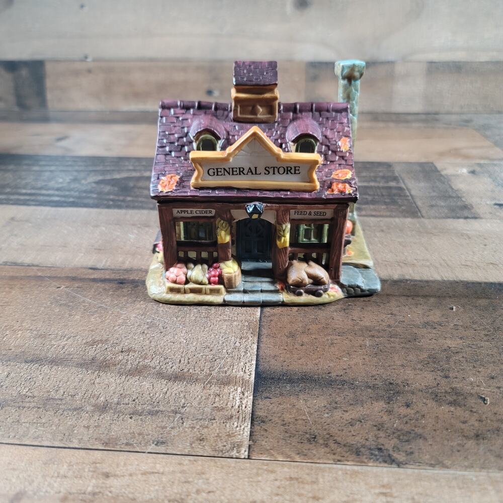 Fall/Halloween Village Lighted General Store